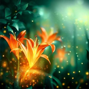 Of Fire Lilies & Magic Bottles Of Fire Lilies & Magic Bottles